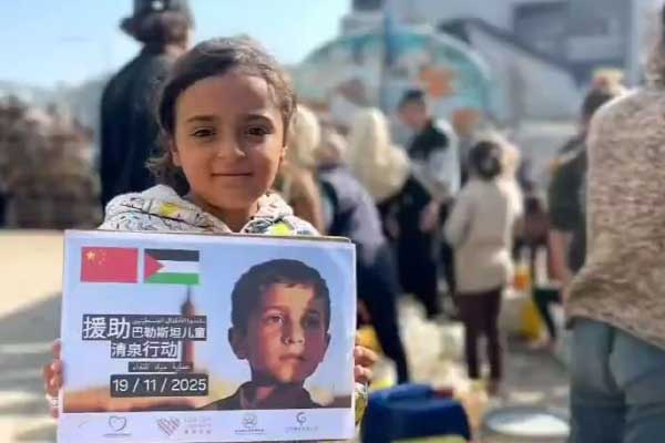 Helping Palestinian children, we have been taking action!