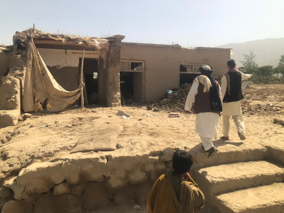 In Afghanistan, we witnessed the floods and the sorrow and suffering of the victims In Afghanistan, we witnessed the floods and the sorrow and suffering of the victims